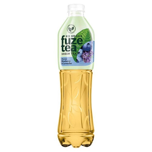 Napój herbaciany Green Tea o smaku borówki i lawendy bez dodatku cukru Fuze Tea 1,5 l