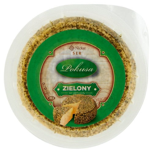 Łotewski Ser Zielony półtwardy Pokusa 350 g