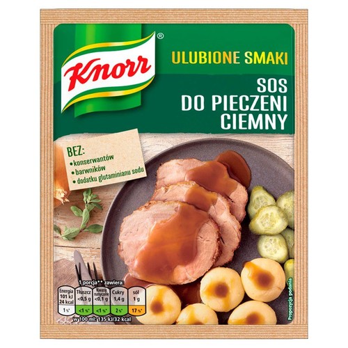 Sos pieczeniowy, do pieczeni ciemny Knorr 29 g