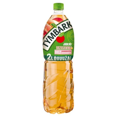 Napój jabłko brzoskiwnia niegazowany Tymbark 2 l