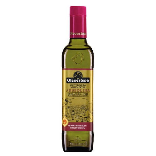 Oliwa z oliwek z pierwszego tłoczenia Oleoestepa 500 ml