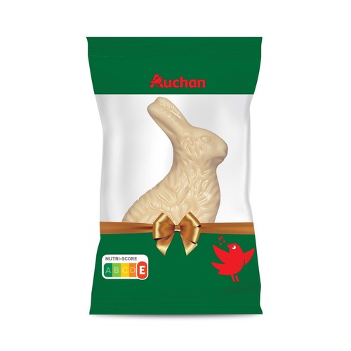 Figurka zając z białej czekolady Auchan 30 g