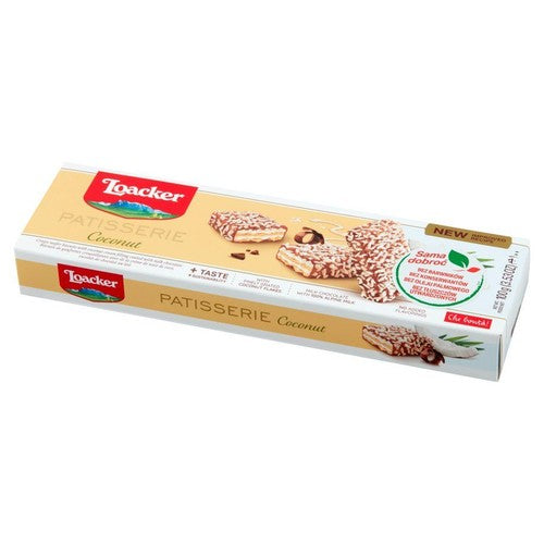 Patisserie ciastka waflowe z kremem kokosowym  Loacker 100 g