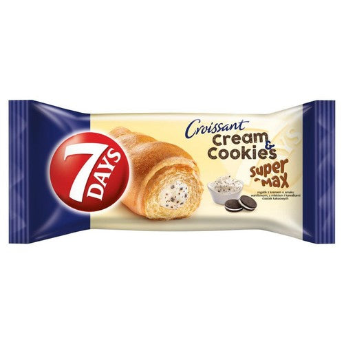Croissant Super Max cream & cookies 7 Days 110 g