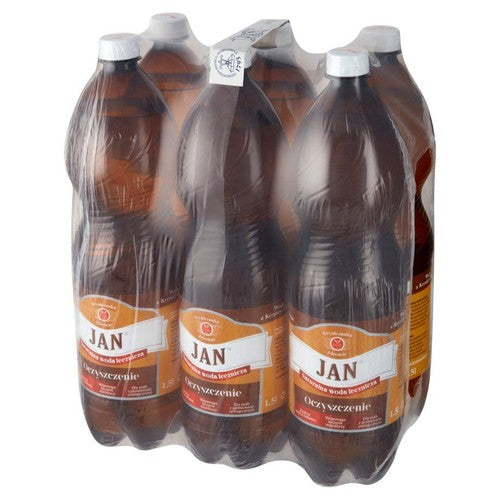 Naturalna woda lecznicza Jan 6 x 1,5 l