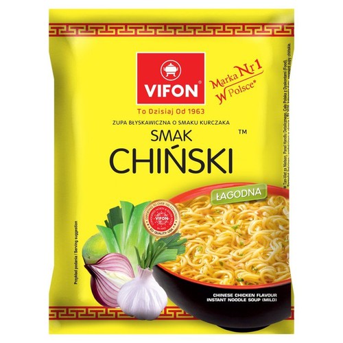 Zupa błyskawiczna o smaku kurczaka Vifon 70 g